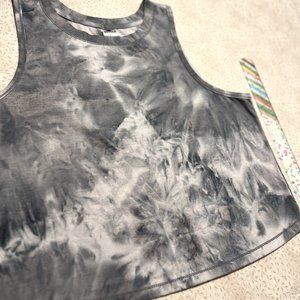 Tiedye gray and white tank, 90 degree by Reflex